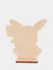 Деревянная 2д фигурка по аниме "Покемон / Pokemon"