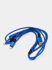 Красный кабель для зарядки/ кабель micro usb/ type-c/ lightning (8 pin) айфон
