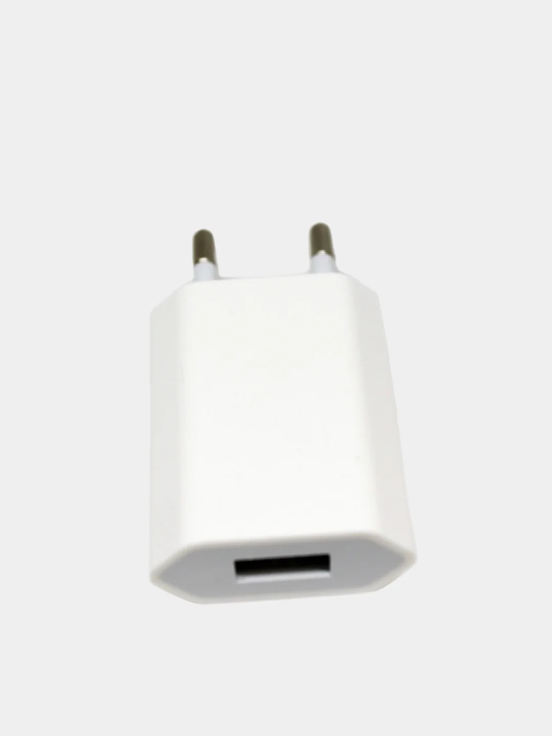 Блок питания для телефона 1А / Зарядное устройство для IPhone/USB / Блочок (белый) / айфон