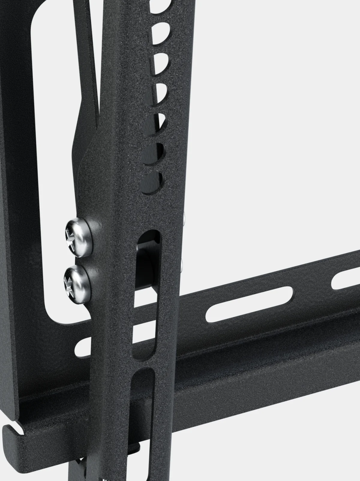 Телевизионный кронштейн РЭМО K-320, 17"-43"чёрный, наклонный