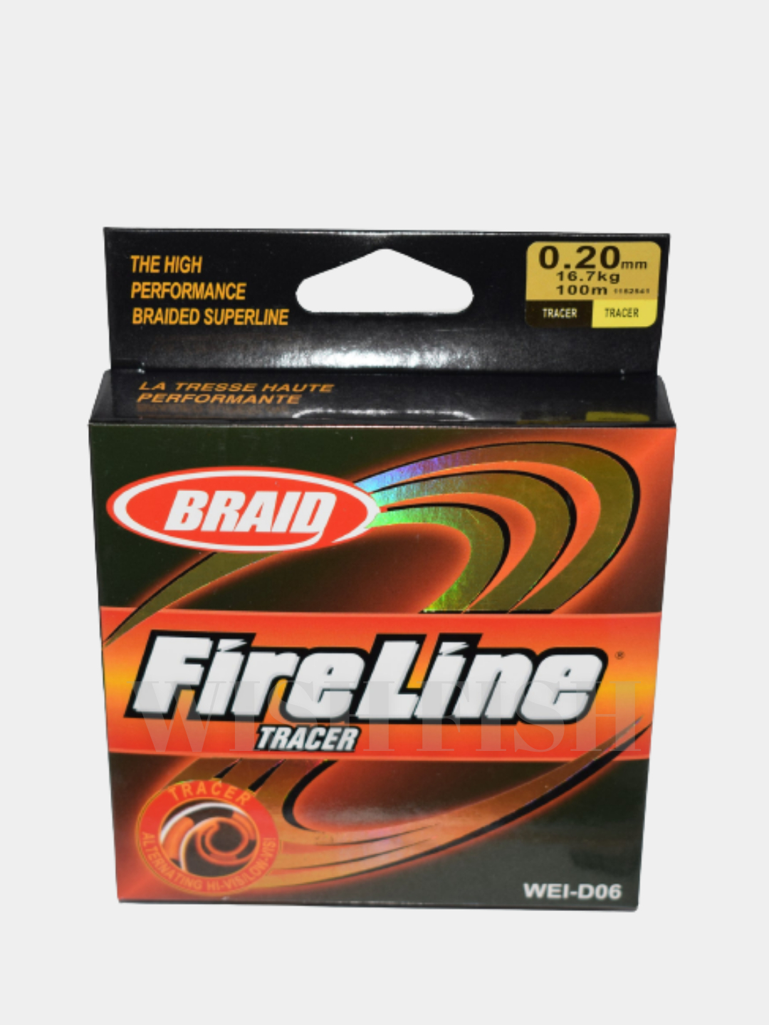 Шнур плетеный FIRELINE EXCEED Smoke 110м, 0,32мм, 23,5кг (4)