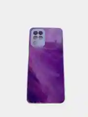 Чехол "Аква" со стеклянной панелью для Samsung A22, 32, 52, 72