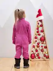 Фуксия флисовый комбинезон детский / комбинезон утепленный / демисезон / теплый комбинезон