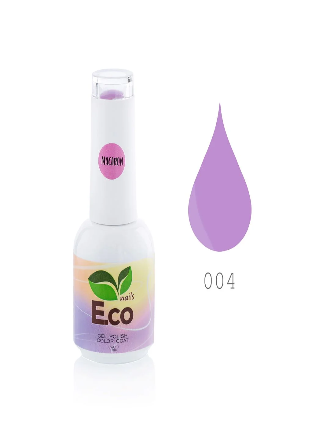 Гель-лак для ногтей светится в темноте E.co Nails Macaron