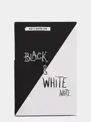 Black&White Note. Стильный блокнот с черными и белоснежными страницами (твердый переплет)