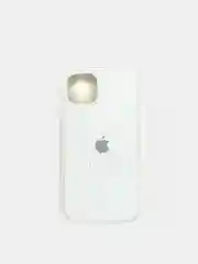 Белый чехол силиконовый для iPhone 13