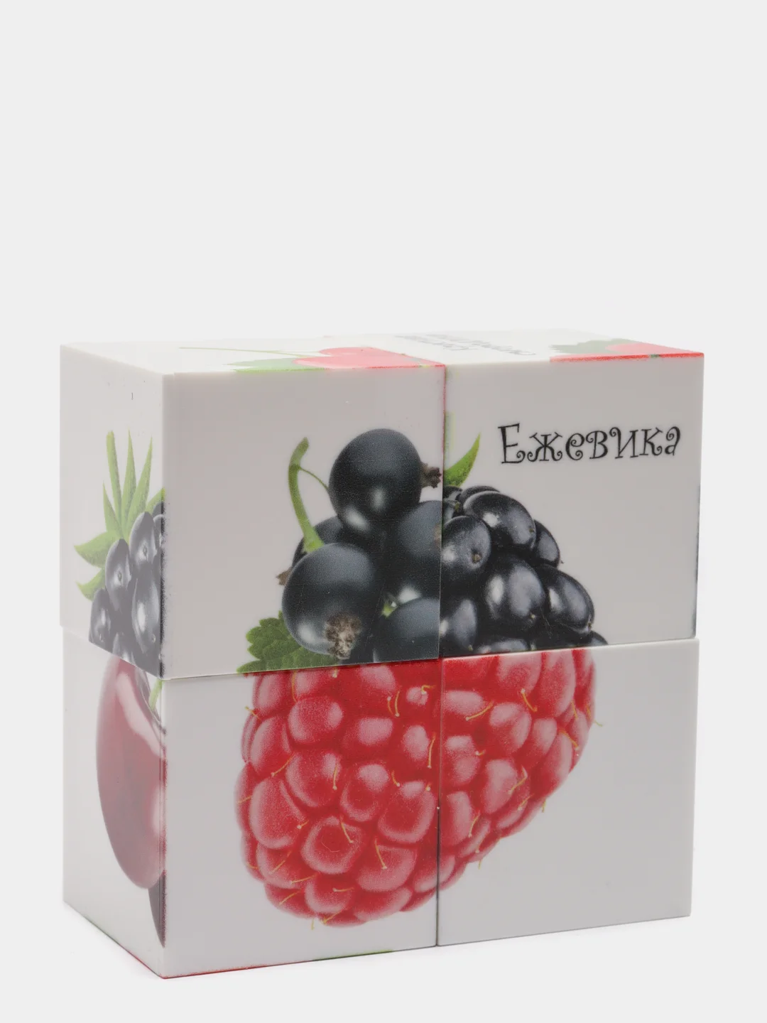 Кубики детские с картинками, 4 штуки