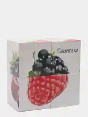 Кубики детские с картинками, 4 штуки