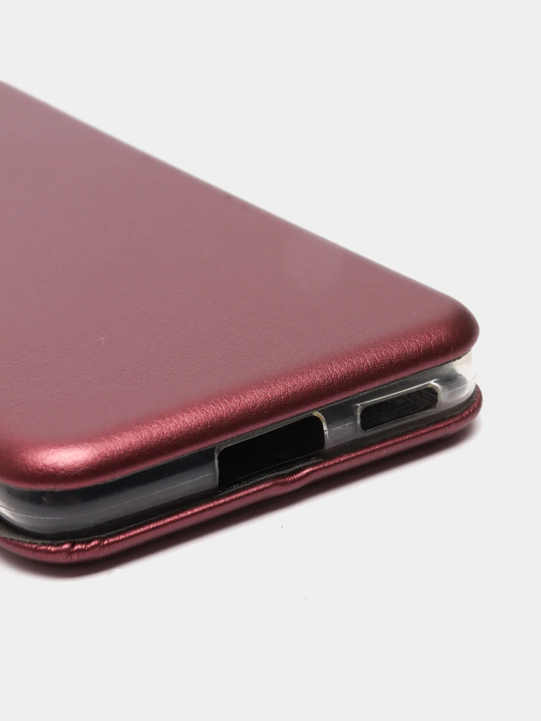 Бордовый чехол-книжка HUAWEI HONOR P40