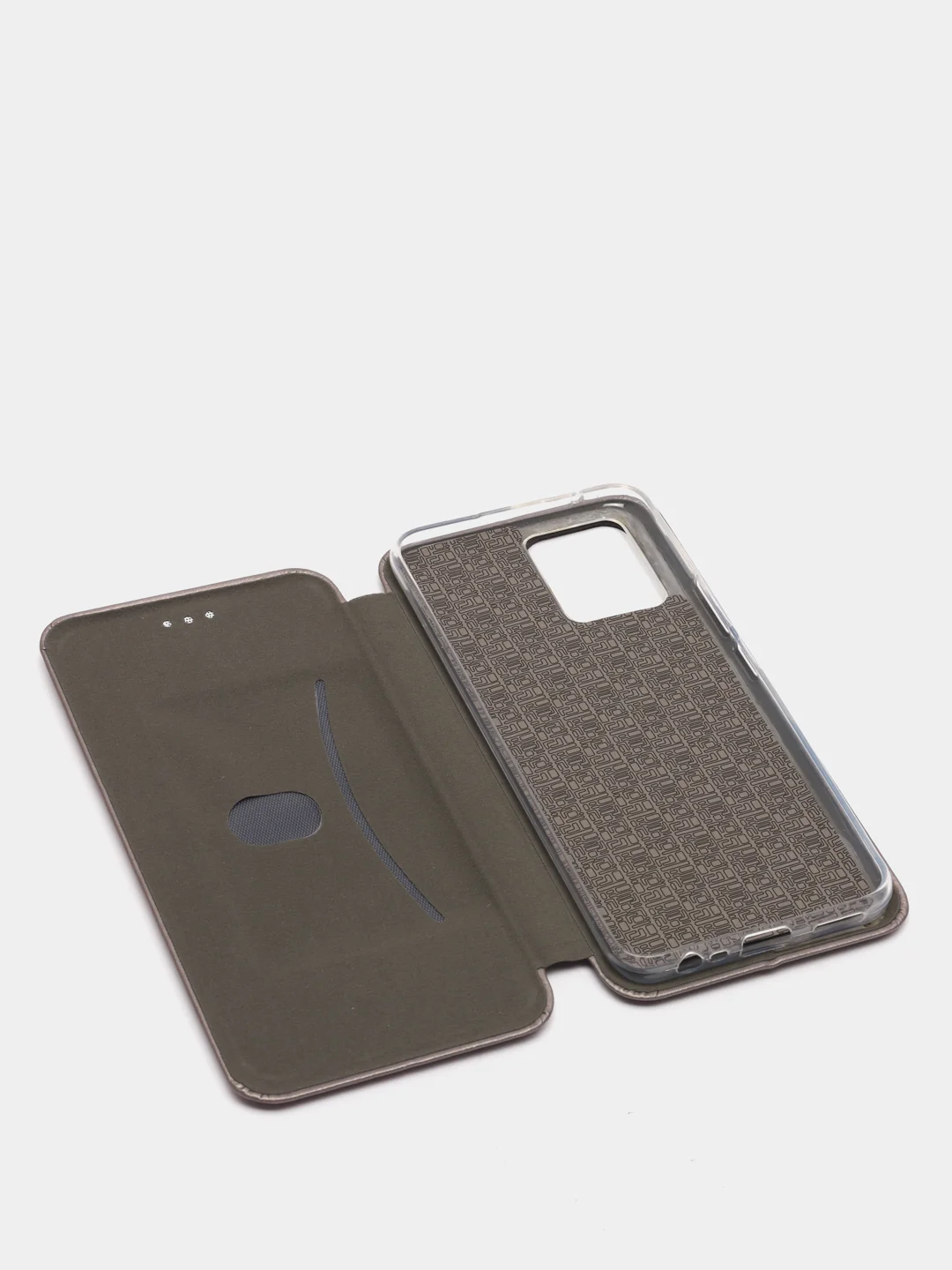 Серый чехол книжка Realme 8 , REALME  8 pro