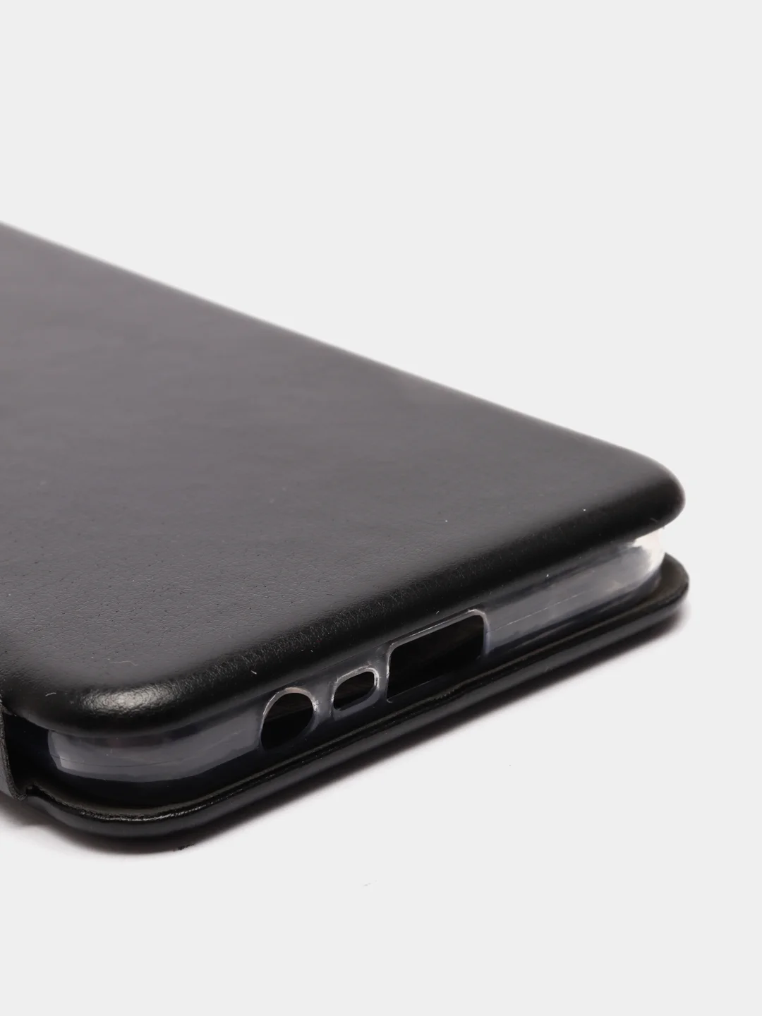 Черный чехол книжка Realme C21