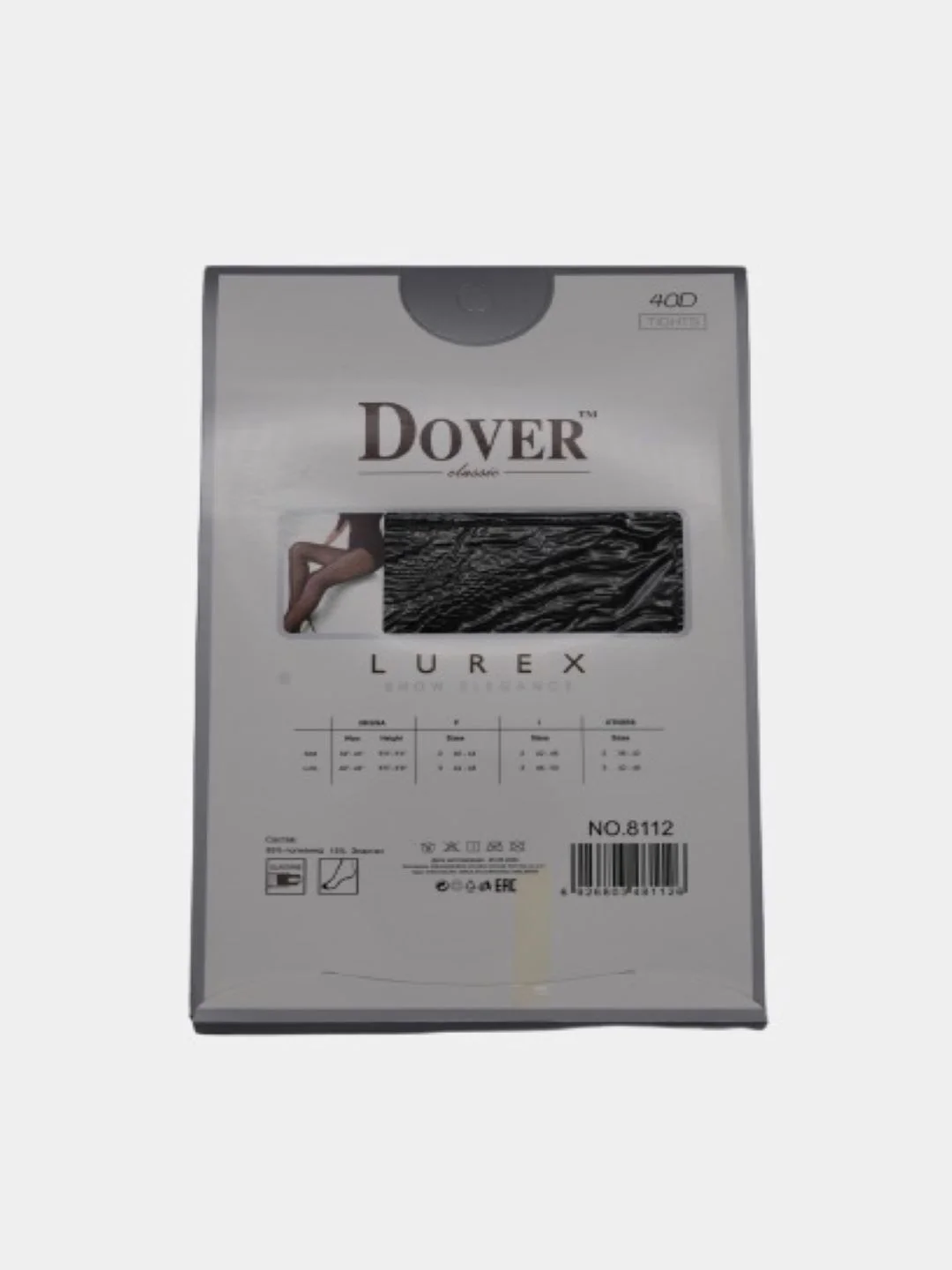 Черный колготки женские LUREX 40 DEN SHOW ELEGANCE, DOVER