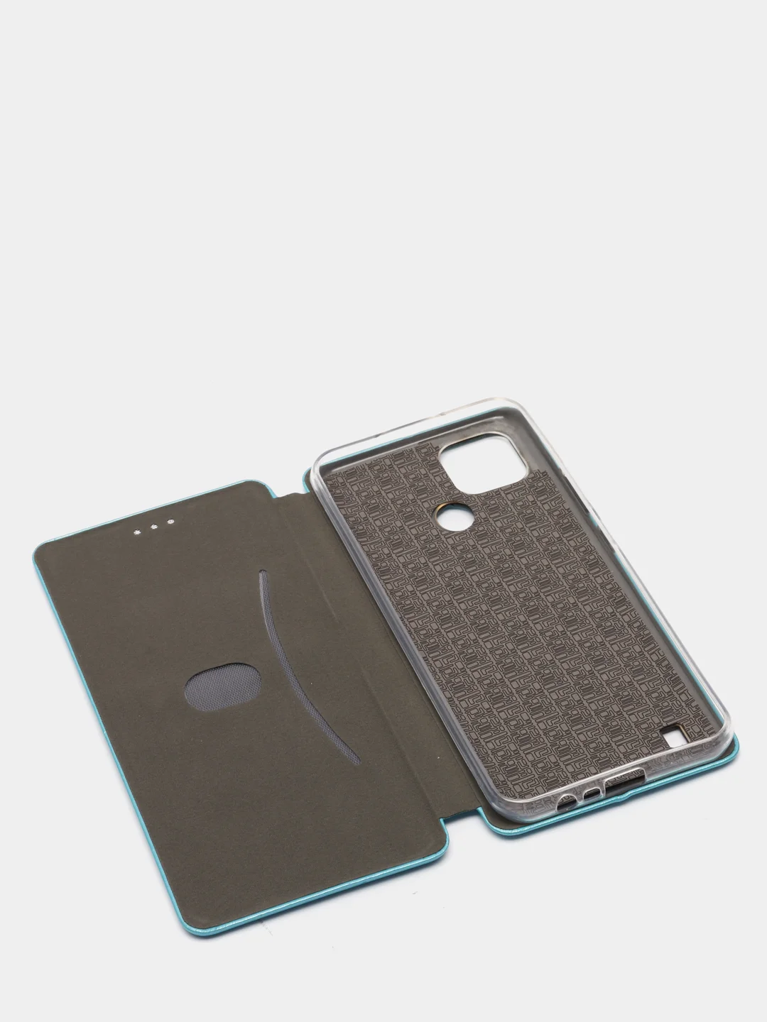 Синий чехол книжка Realme C21