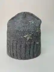 Серый шапка женская вязаная Звездочка, тонкая бини лопатка весна-осень