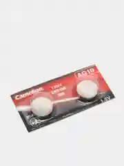 Батарейки Camelion AG10 2 шт. (LR1130, G10, LR54, 389, 390, SR1130) для калькулятора