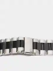 Угольный ремешок для смарт-часов Apple Watch, стальной, 38-44 мм
