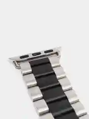 Угольный ремешок для смарт-часов Apple Watch, стальной, 38-44 мм