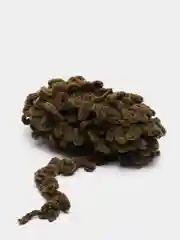 Хаки пряжа Alize Puffy петельки