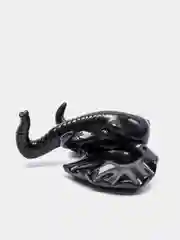 Серебряный декоративная вешалка крючок в виде животных, настенная