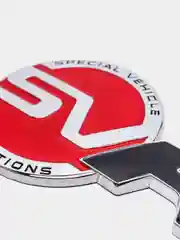Красный украшение для авто "SVR"