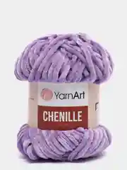 Сиреневый пряжа плюшевая YarnArt Chenille