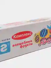 Детская зубная паста от 3- 14 лет "Детский Жемчуг. Волшебные фрукты", 50 мл, Невская Косметика