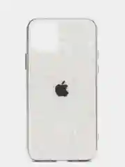Белый чехол для IPhone  Glass case  3D Vision