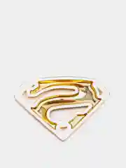 Золотой украшение металлическое для авто "Superman"