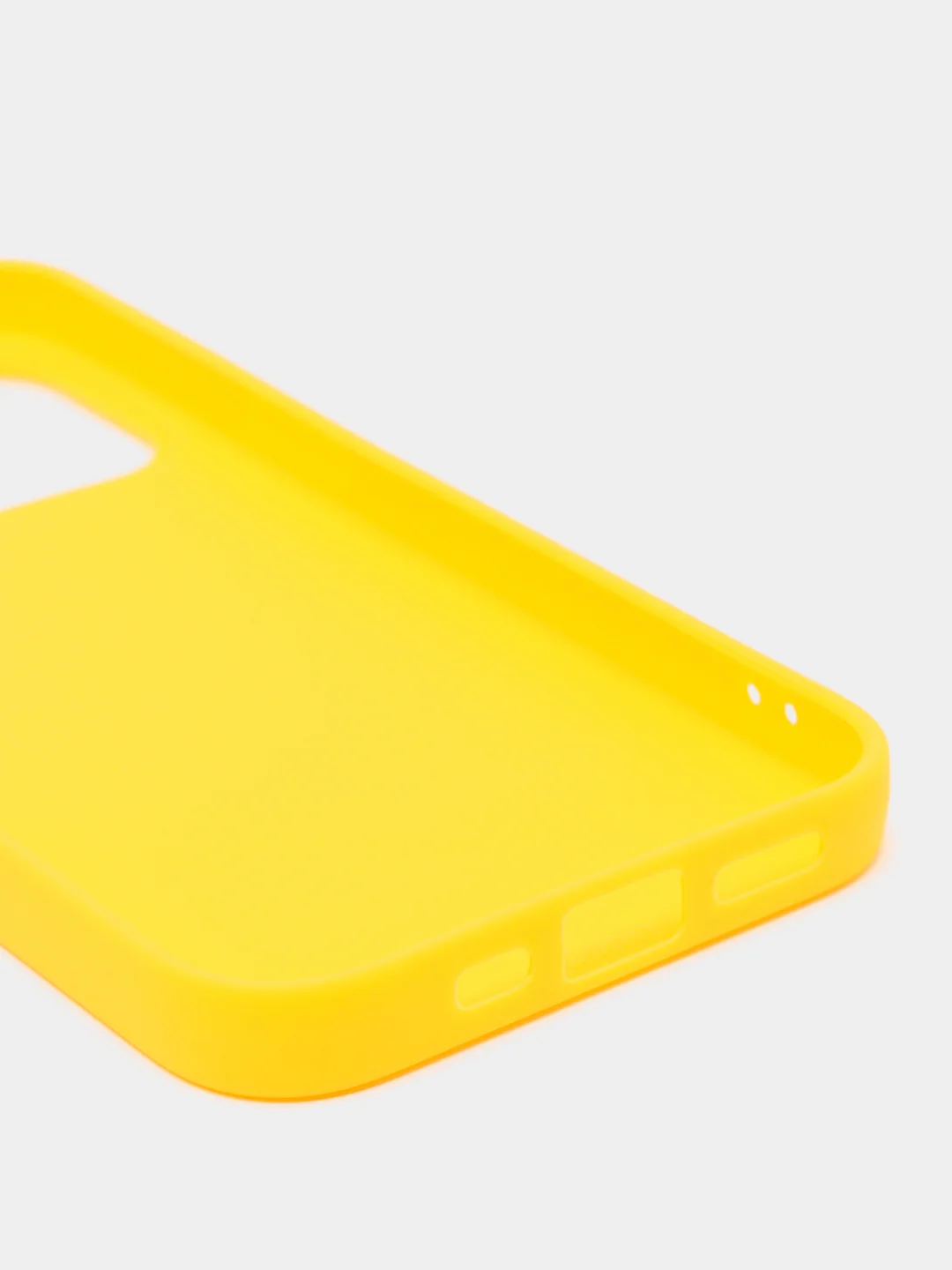 Желтый чехол для Apple iPhone 13 pro, силиконовый