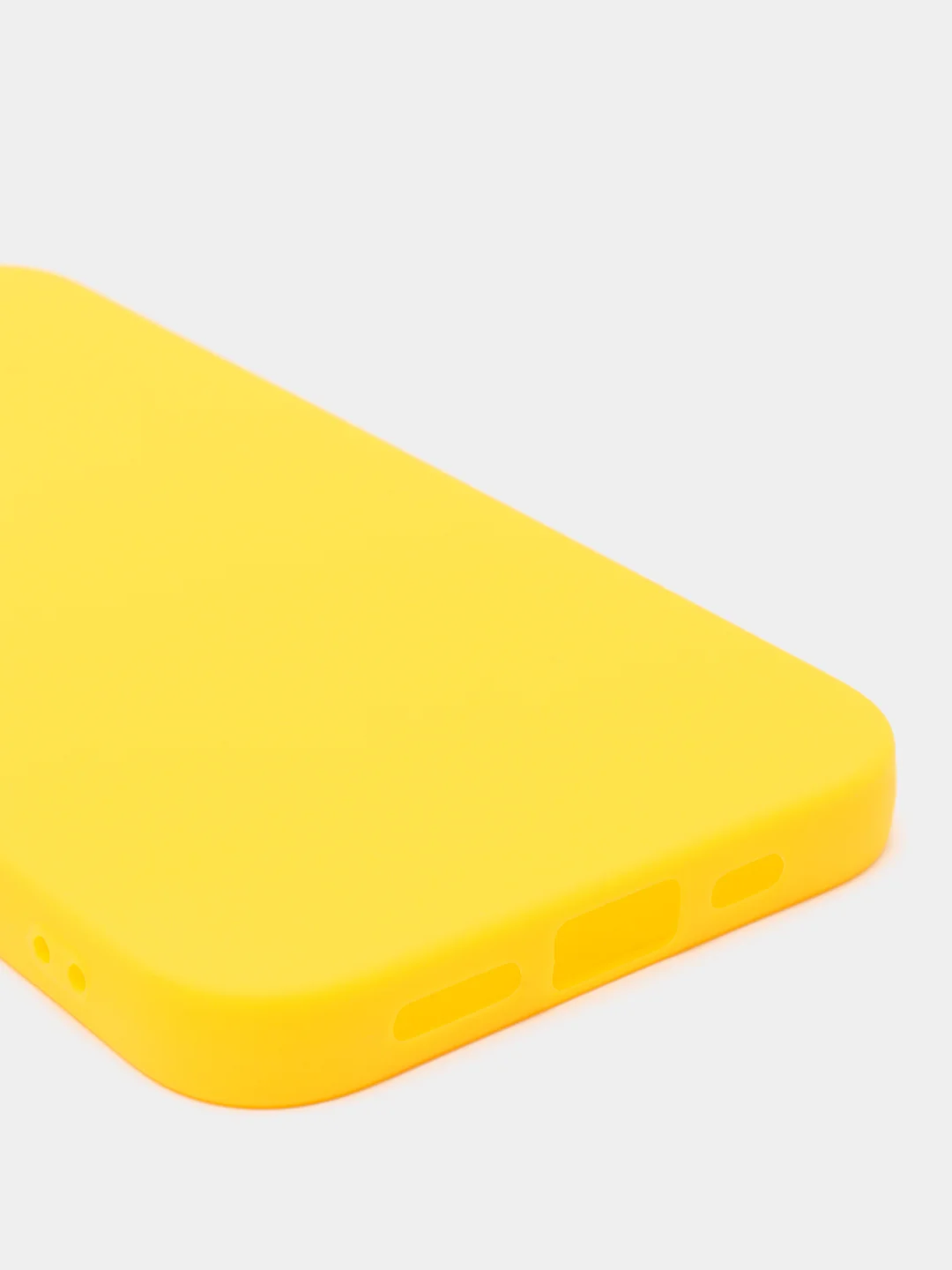 Желтый чехол для Apple iPhone 13 pro, силиконовый