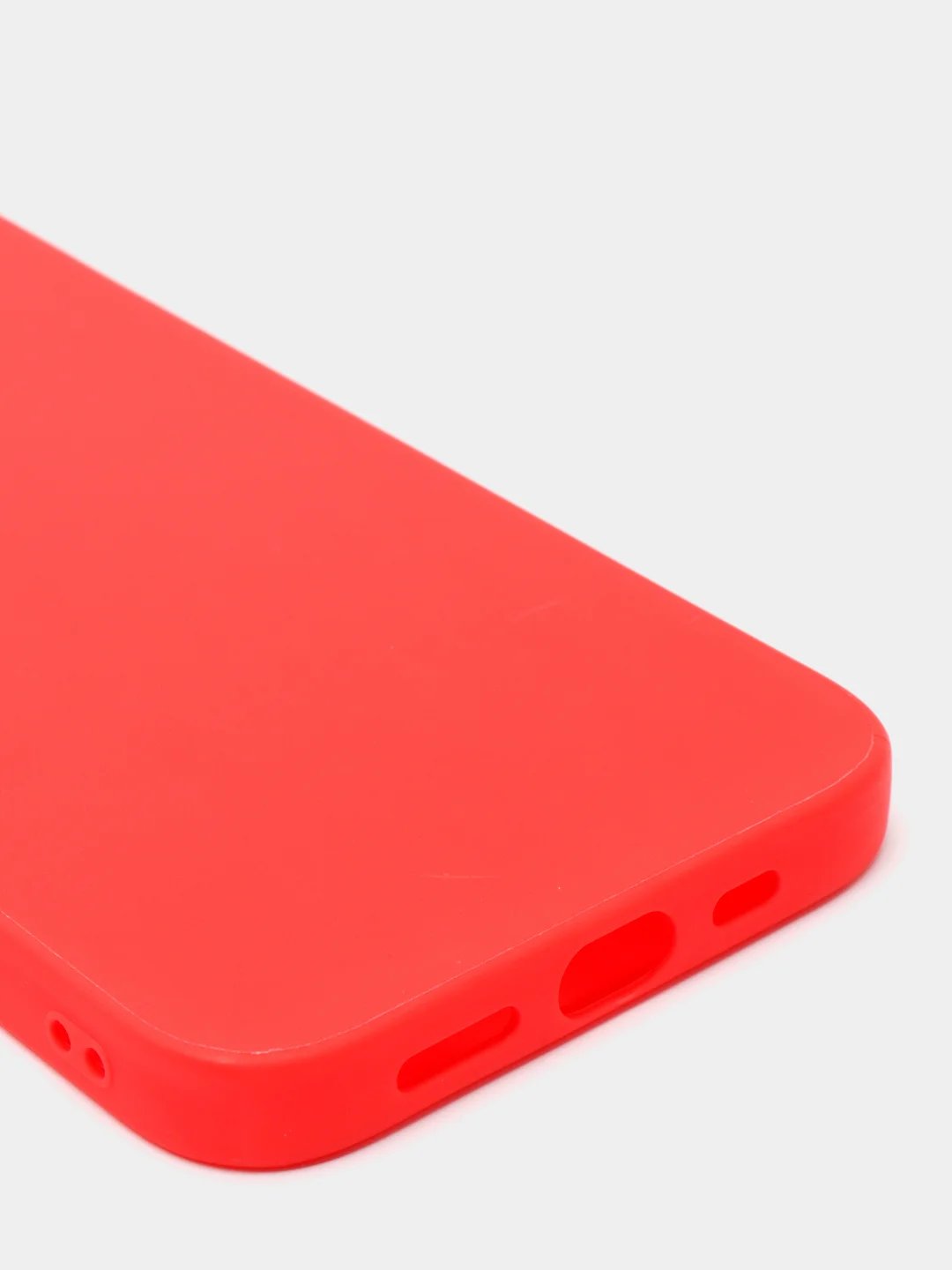 Красный чехол для Apple iPhone 13 pro, силиконовый