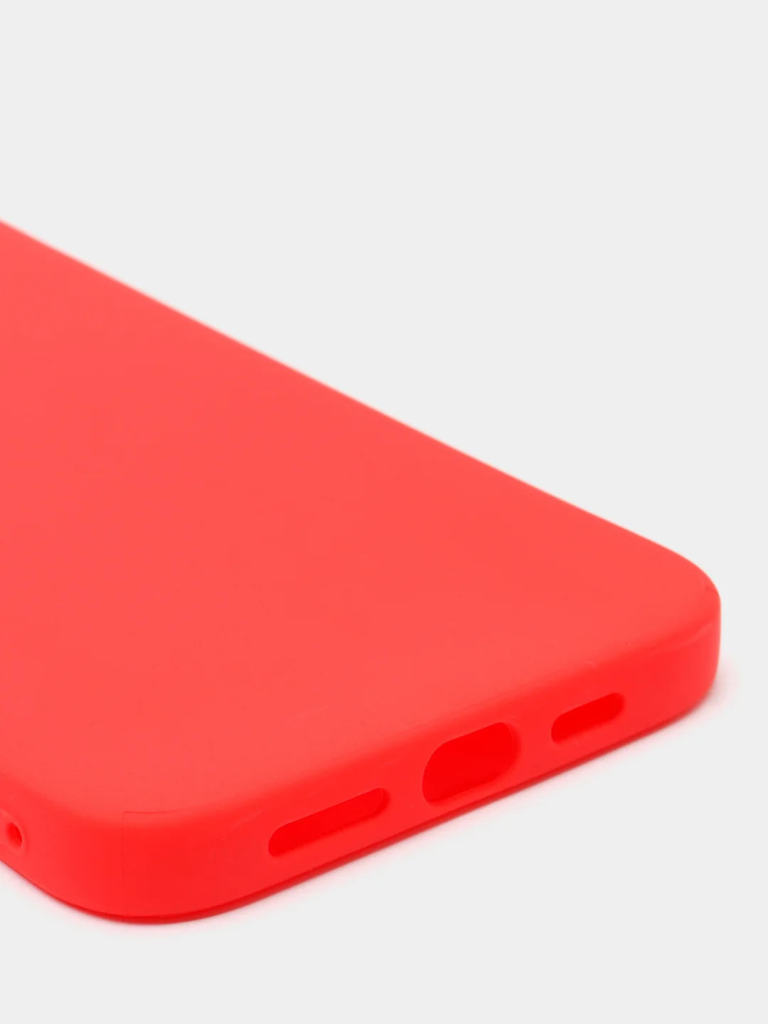 Красный чехол для Apple iPhone 13 pro max, силиконовый