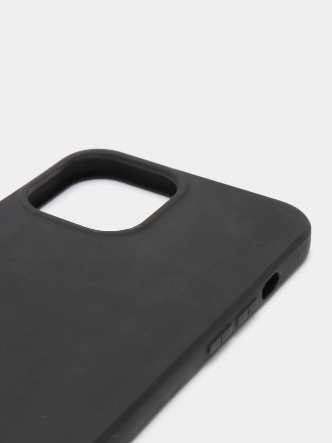 Черный чехол для Apple iPhone 12 Pro Max, силиконовый
