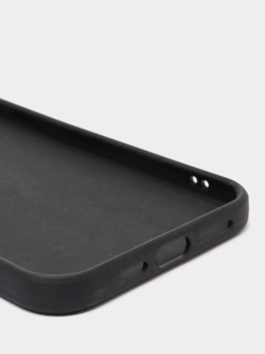 Черный чехол для Apple iPhone 12 Pro Max, силиконовый