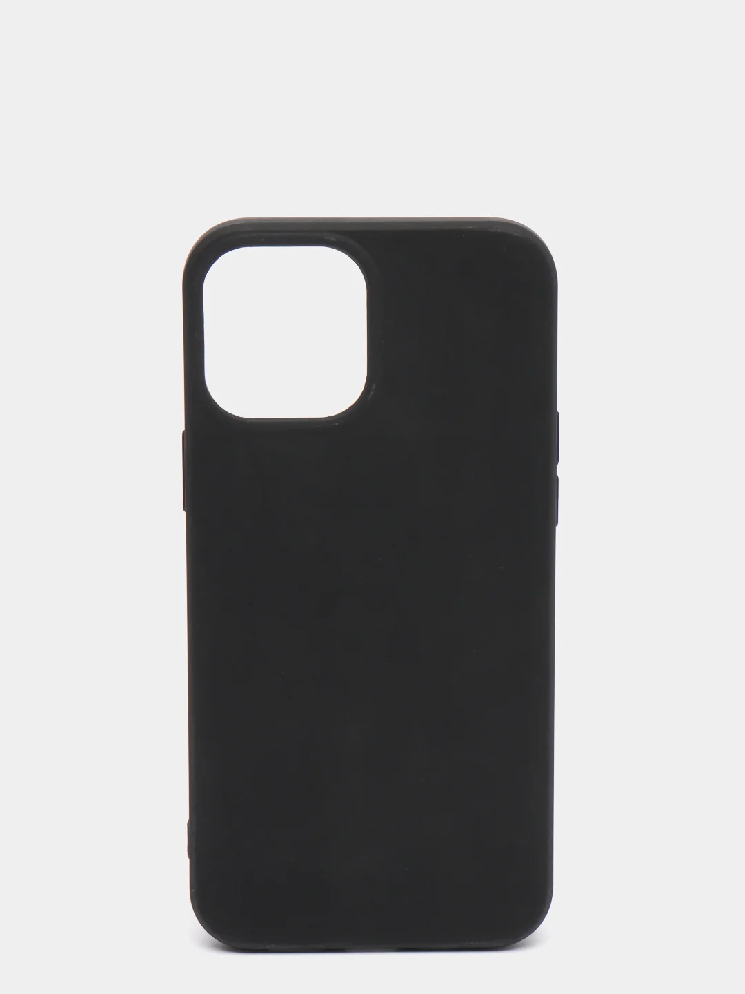 Черный чехол для Apple iPhone 12 Pro Max, силиконовый