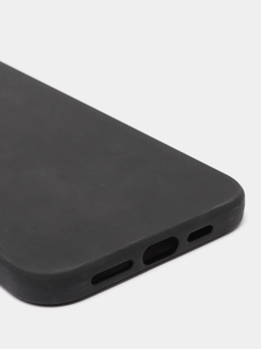 Черный чехол для Apple iPhone 12 Pro Max, силиконовый