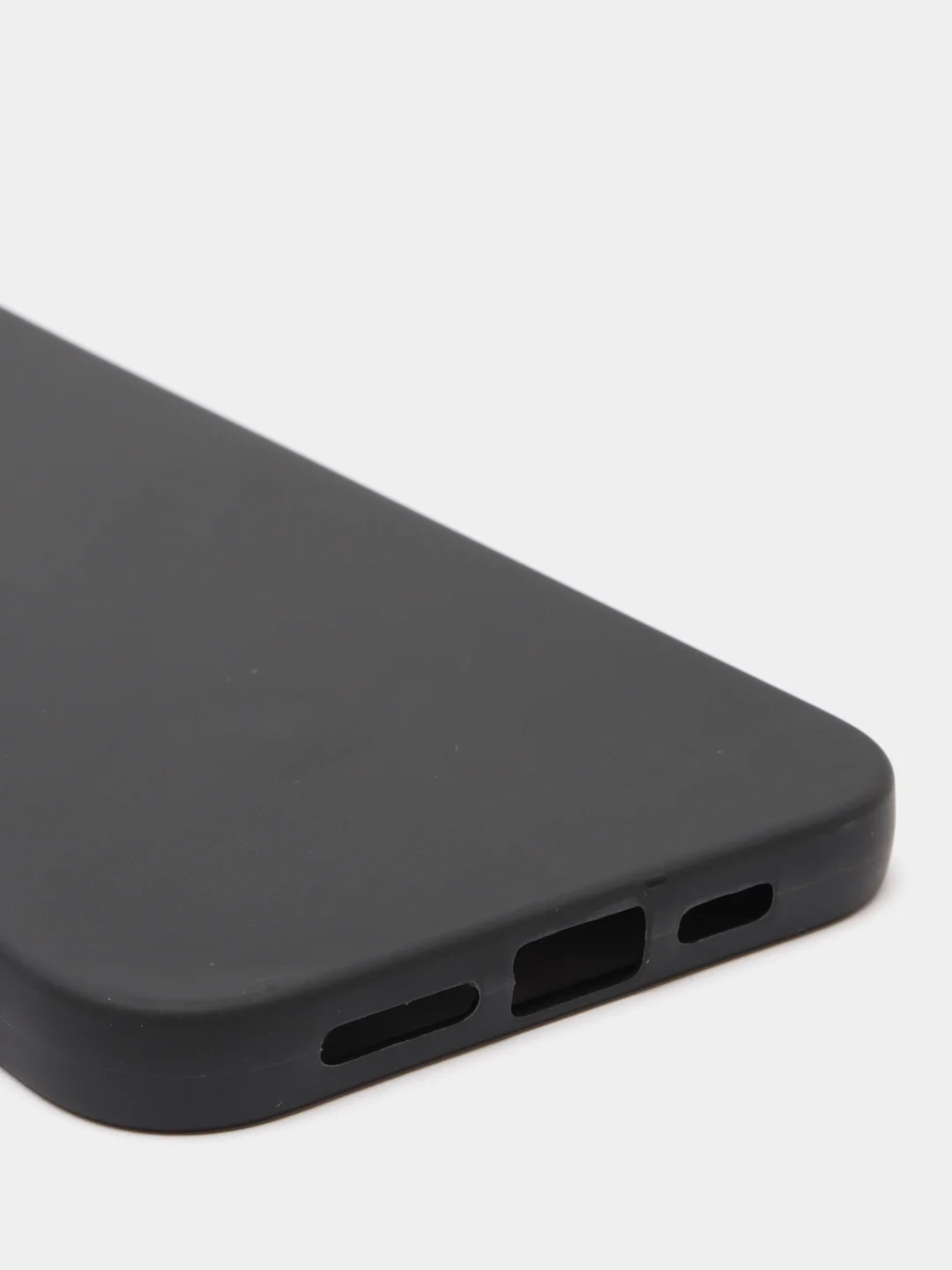 Черный чехол для Apple iPhone 13 pro max, силиконовый
