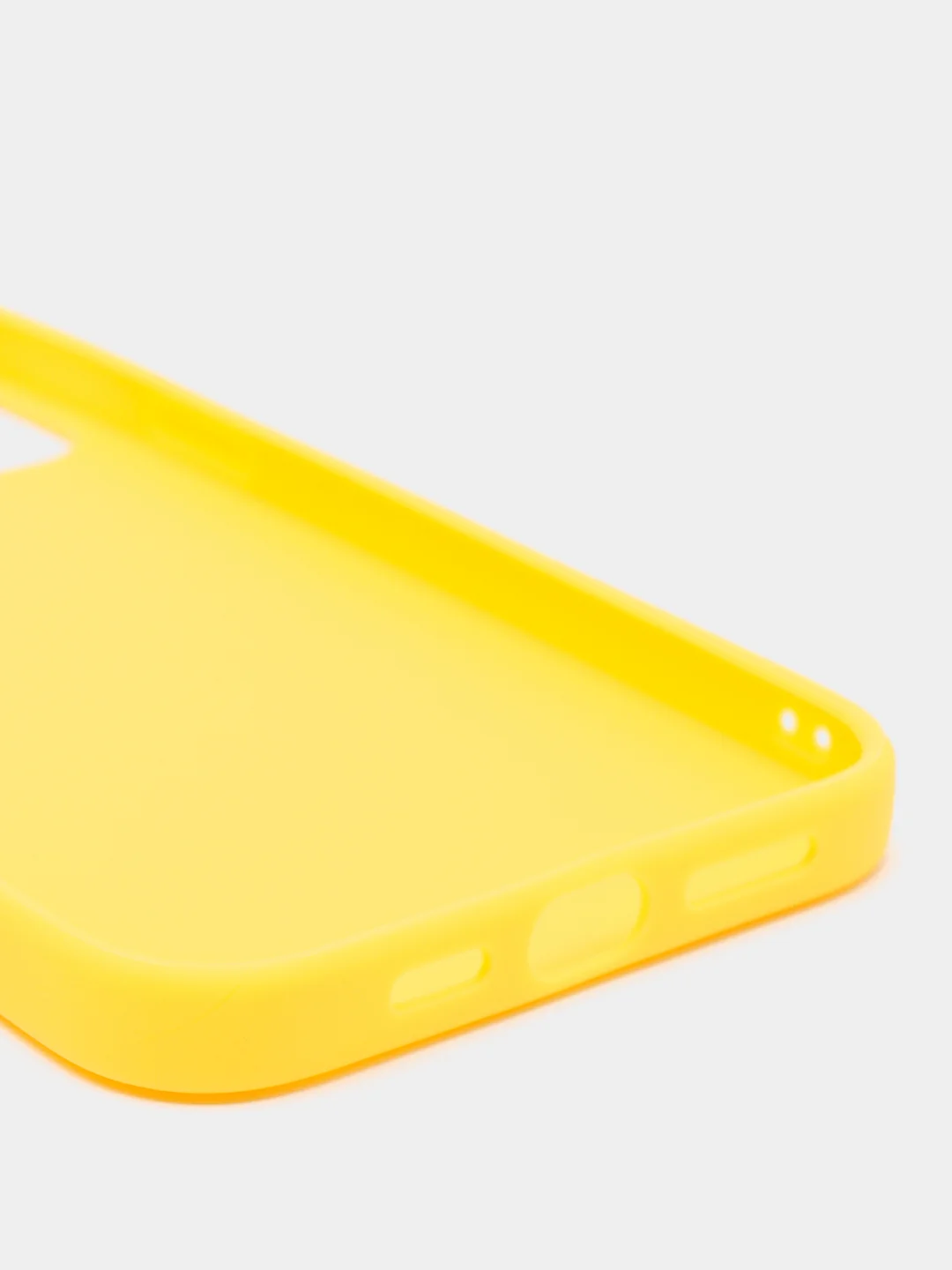 Желтый чехол для Apple iPhone 13 pro max, силиконовый