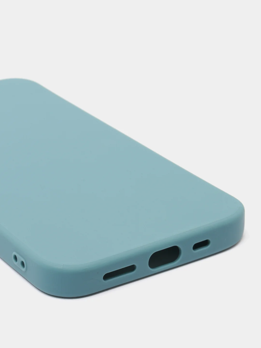 Тёмно-бирюзовый чехол для Apple iPhone 12, силиконовый