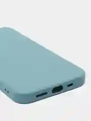 Тёмно-бирюзовый чехол для Apple iPhone 12, силиконовый