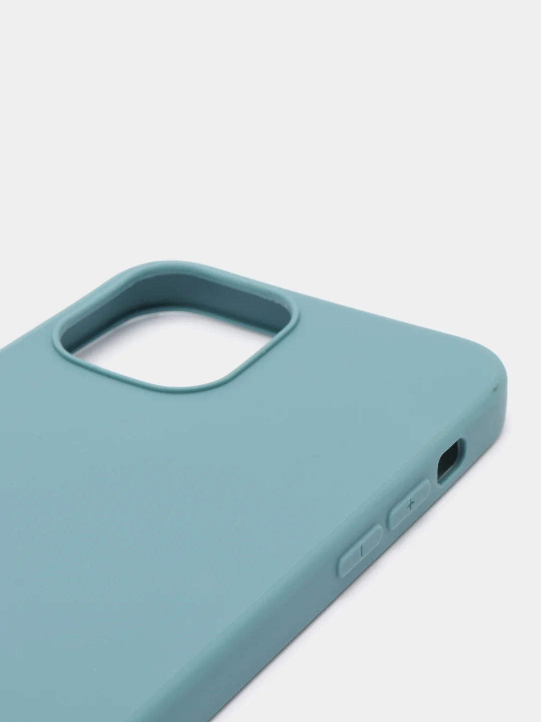 Тёмно-бирюзовый чехол для Apple iPhone 12, силиконовый