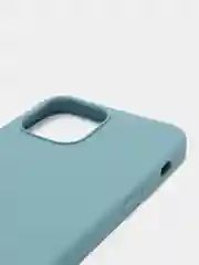 Тёмно-бирюзовый чехол для Apple iPhone 12, силиконовый