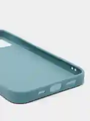Тёмно-бирюзовый чехол для Apple iPhone 12, силиконовый