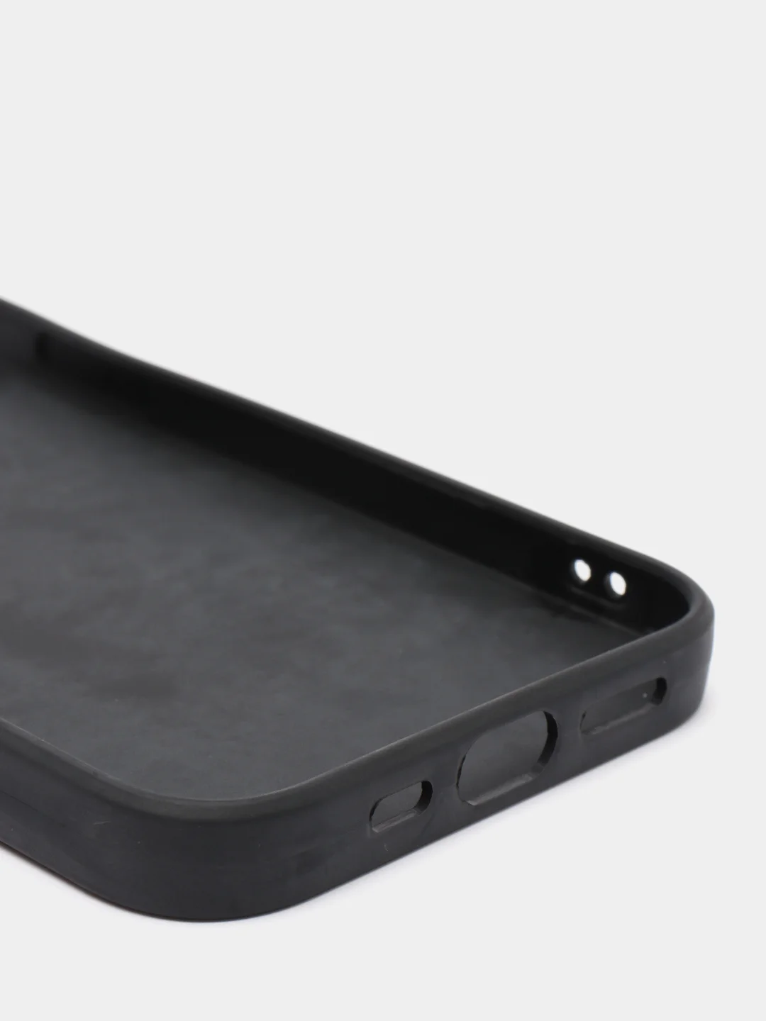 Черный чехол для Apple iPhone 13 pro, силиконовый