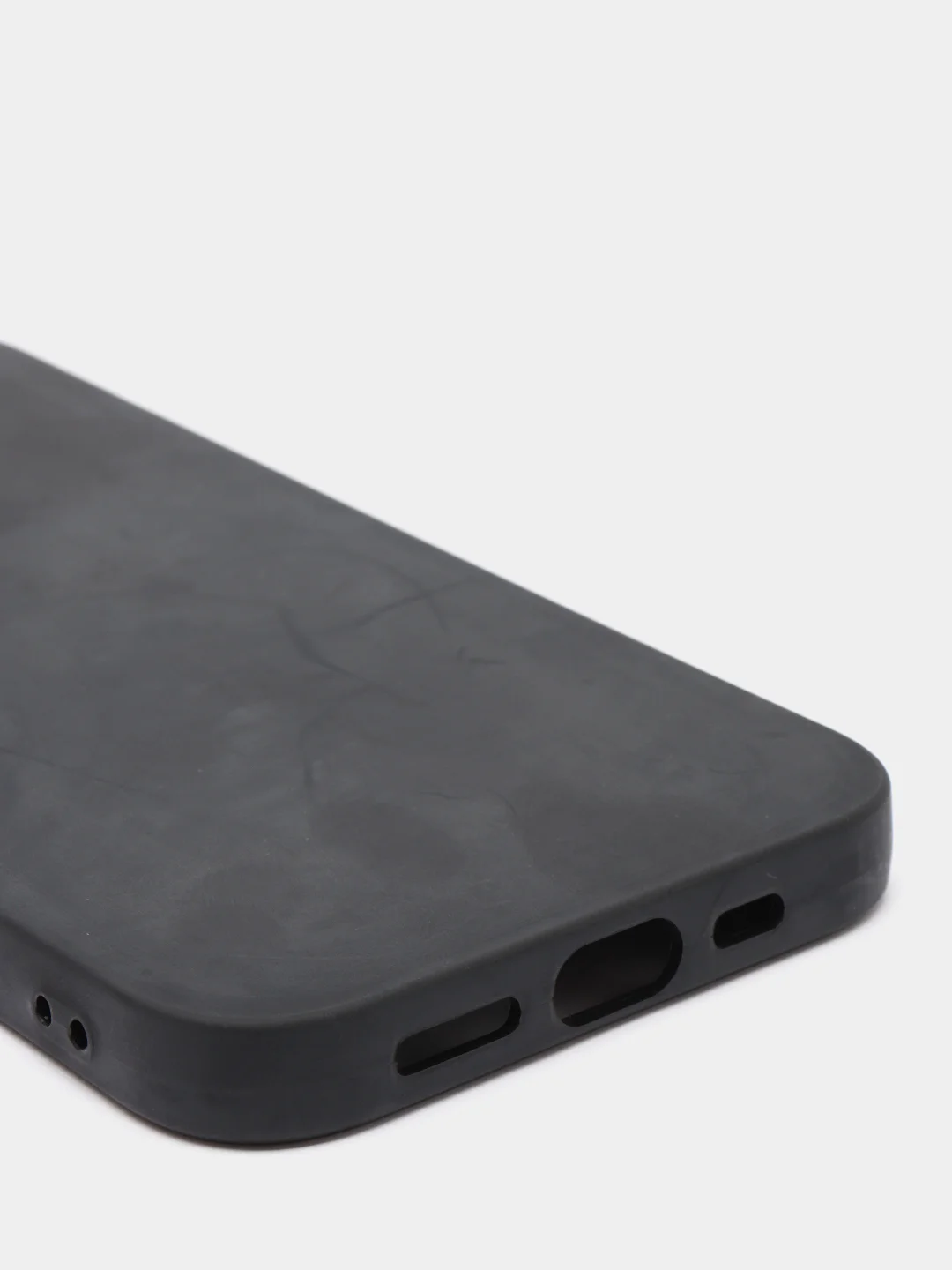 Черный чехол для Apple iPhone 13 pro, силиконовый