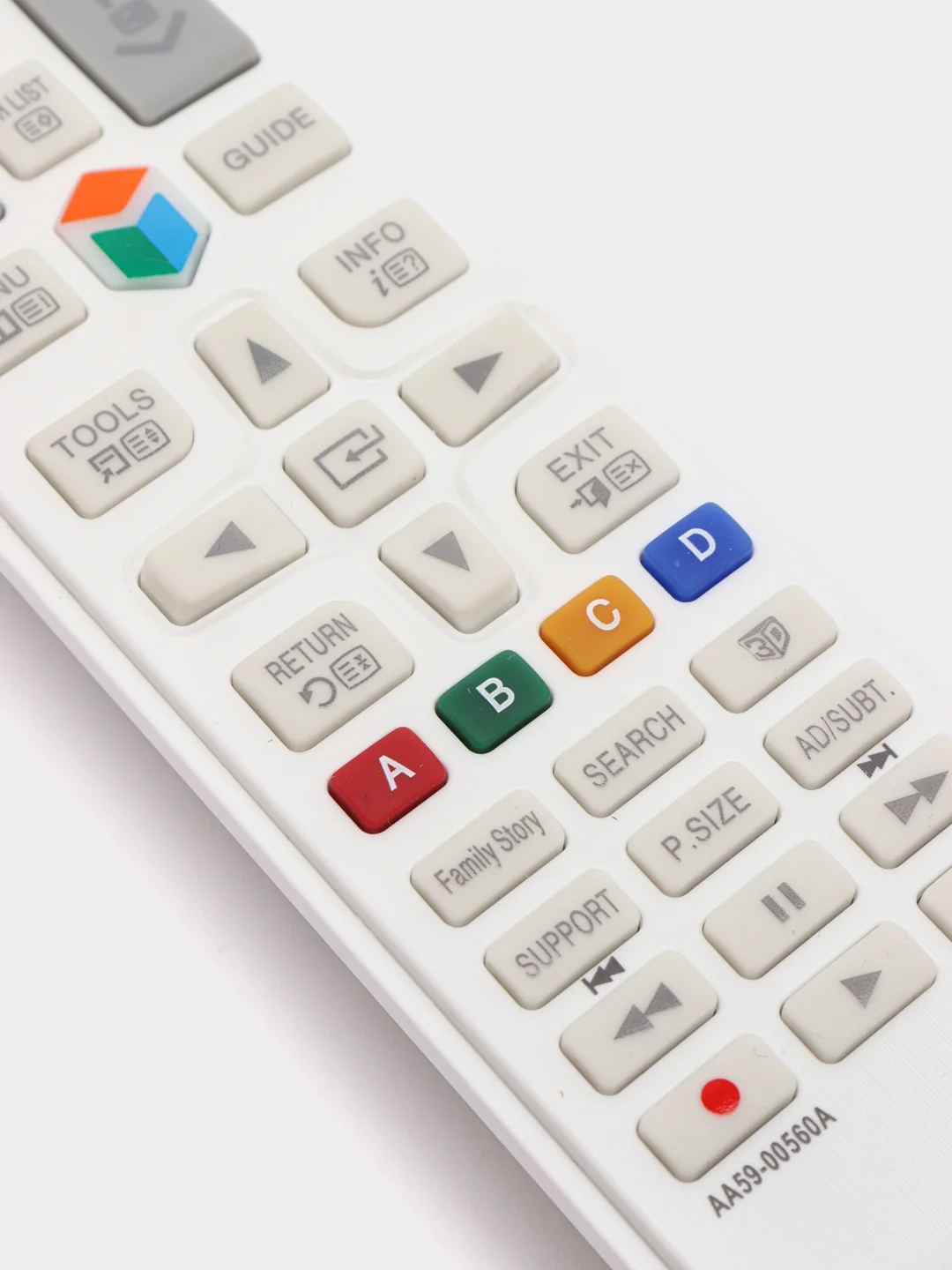 Пульт AA59-00560A, AA59-00581A, для телевизора Samsung, c 3D и Smart, белый