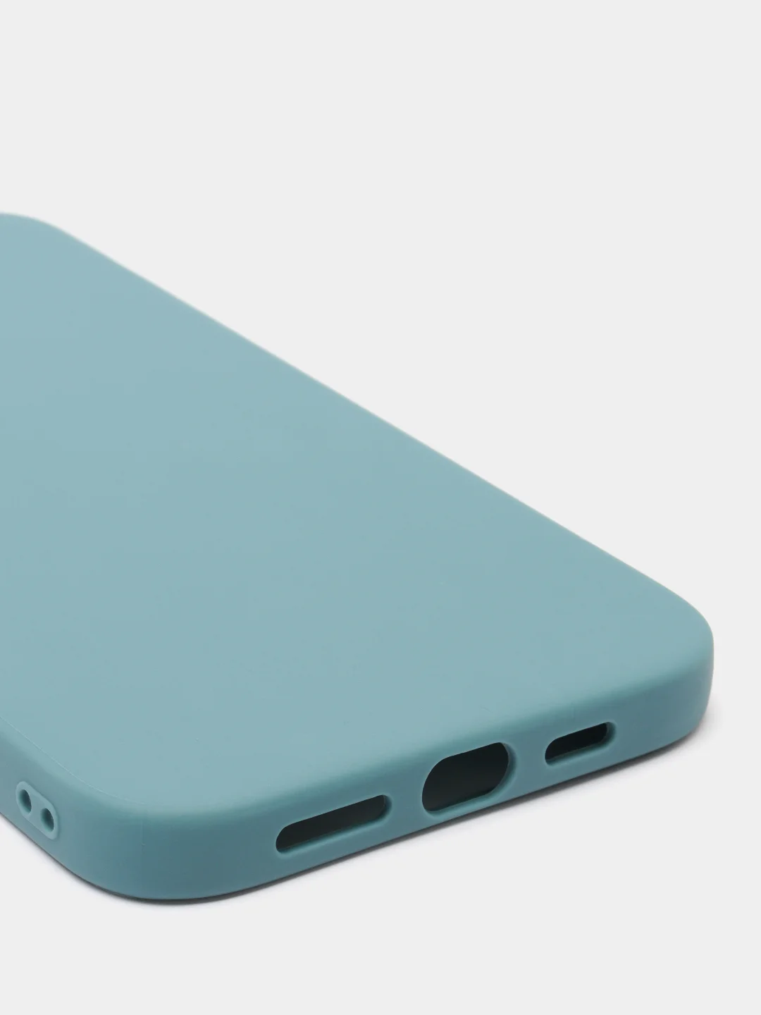 Тёмно-бирюзовый чехол для Apple iPhone 13 pro max, силиконовый