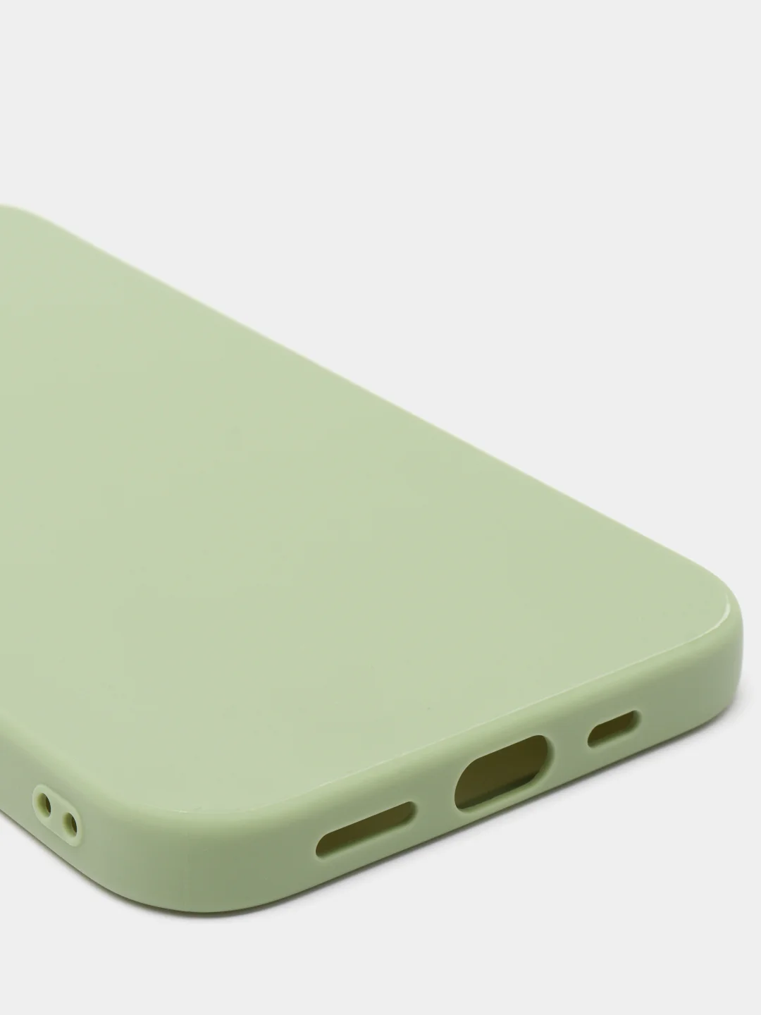 Лайм чехол для Apple iPhone 12, силиконовый
