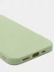 Лайм чехол для Apple iPhone 12, силиконовый
