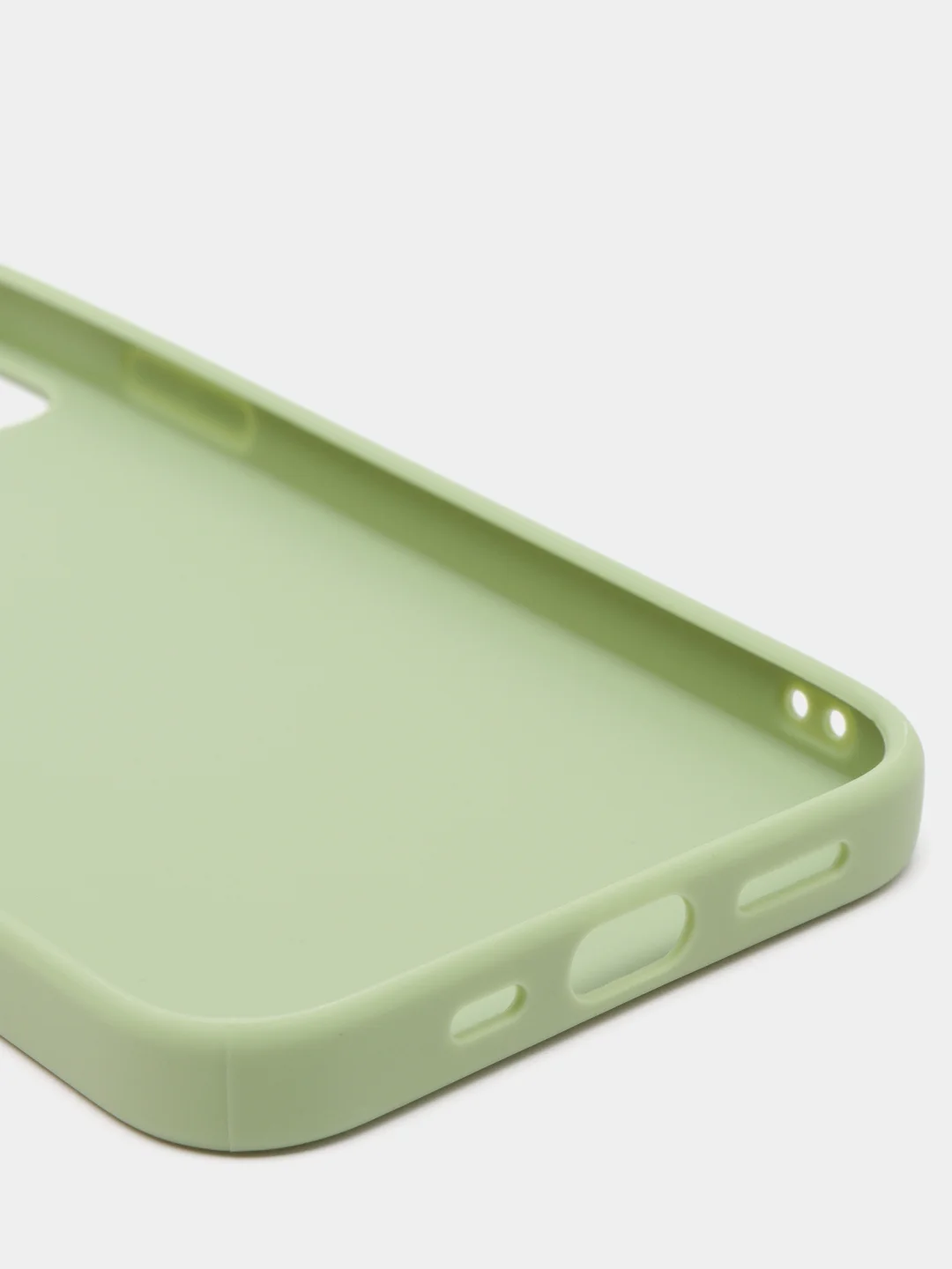 Лайм чехол для Apple iPhone 12, силиконовый